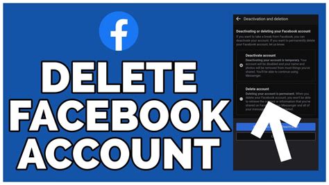 How To Delete Facebook Account Permanently Youtube