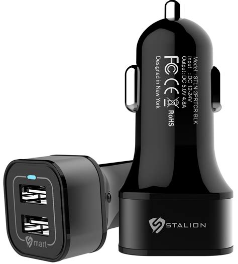 Stalion Speedy Multiple Usb Port Car Charger Universal Vehicle Adapter