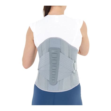 Высокий грудопоясничный корсет со съёмным жестким фиксатором Reh4Mat ...