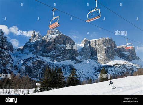 Sella Ronda Ski Area Val Gardena Sella Massif Range Of Mountains