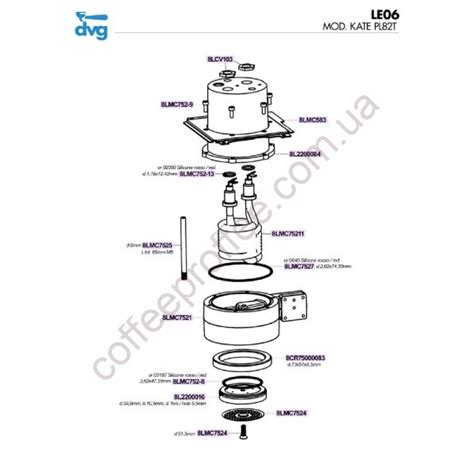 Схемы кофемашин Lelit