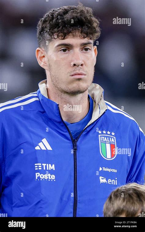 Italian S Defender Alessandro Bastoni Looks During The Euro