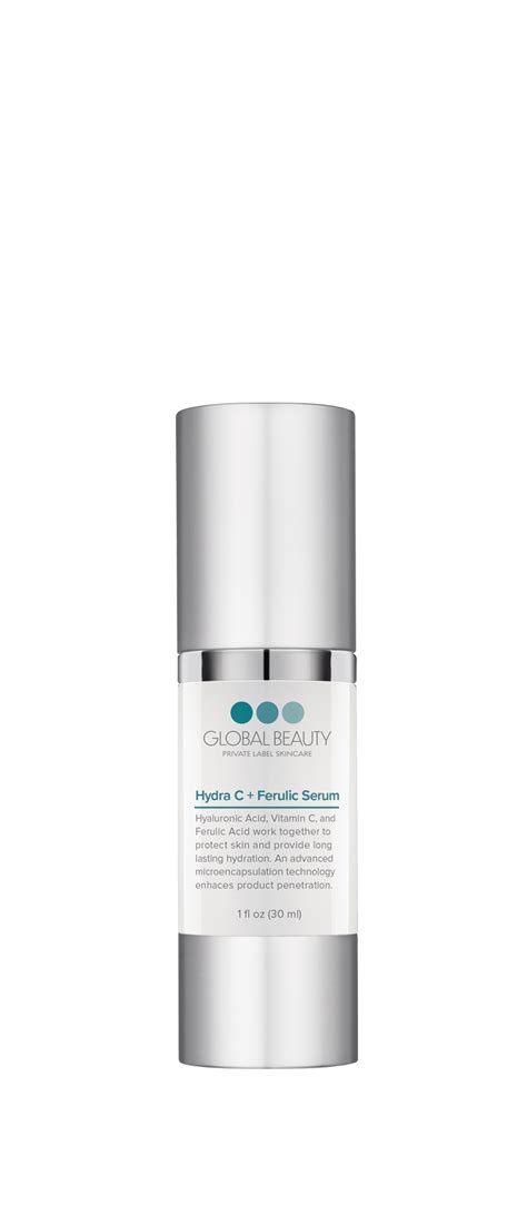 Global Beauty Private Label Skincares Hydra C Ferulic Serum From