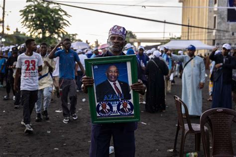 In the Comoros, President Azali Assoumani is the favorite in an already ...