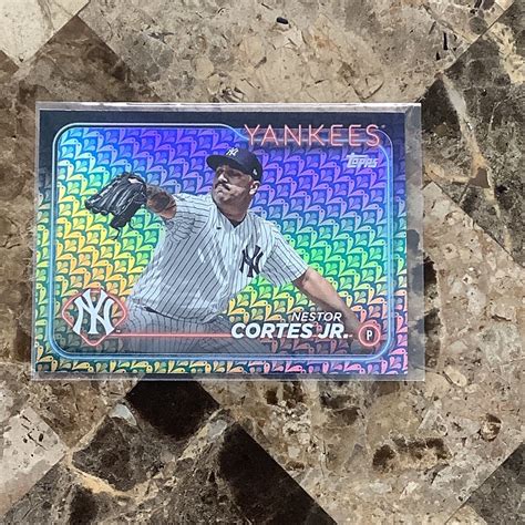 Topps Series Nestor Cortes Jr New York Yankees Holiday Foil