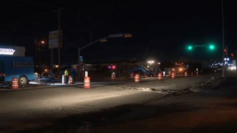 Major water leak closes Zaragoza Road in Ysleta, causing traffic detour