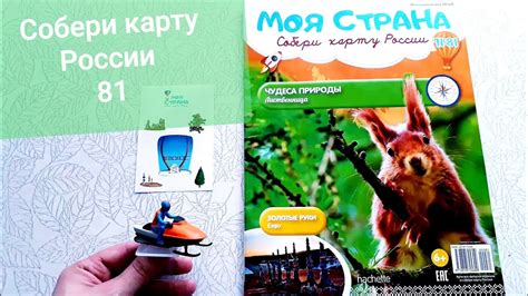 Моя страна Собери Карту России от Hachette Выпуск № 81/ My country ...