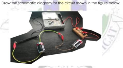 Solved Draw the schematic diagram for the circuit shown in | Chegg.com 