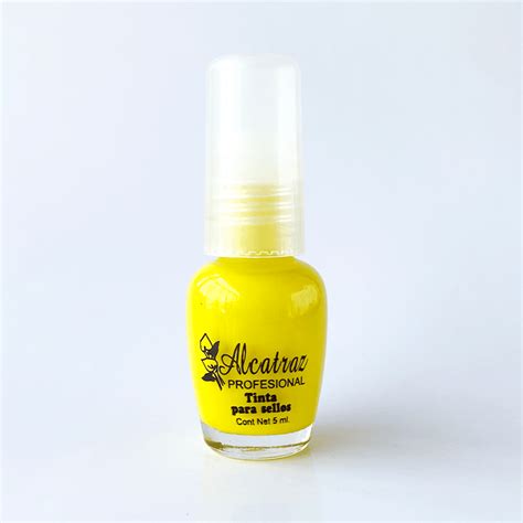 Tinta Para Sellos Color Amarillo Rosa Pink