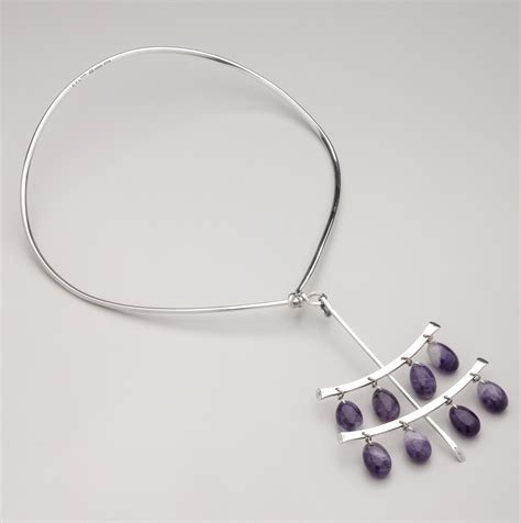 Georg Jensen Danish Modern Necklace by Torun – Drucker Antiques