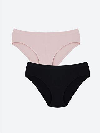 LCW DREAM Plain Bikini Knickers 2 Pack S5BO52Z8 CVL LC Waikiki