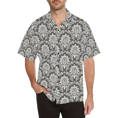 Damask Elegant Print Pattern Hawaiian Shirt – JTAMIGO.COM