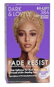 Amazon Dark Lovely Color 384 Light Golden Blonde Pack Of 3