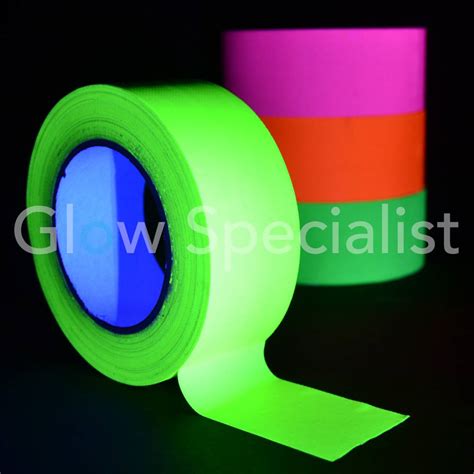 Uv Blacklight Neon Tape Mm X M Glow Specialist Glow