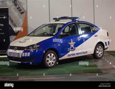 Johannesburg South Africa April 2017 Gauteng Traffic Police Vehicle