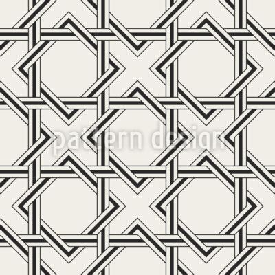 intertwined  interlocking squares seamless vector pattern design