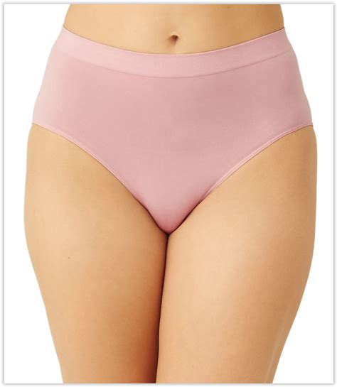 Nwt Wacoal B Smooth Seamless Panties Hi Cut Or Full Brief Zephyr