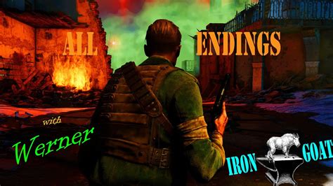 Zombie Army 4 Dead War All Mission Endings Werner Sauer Youtube