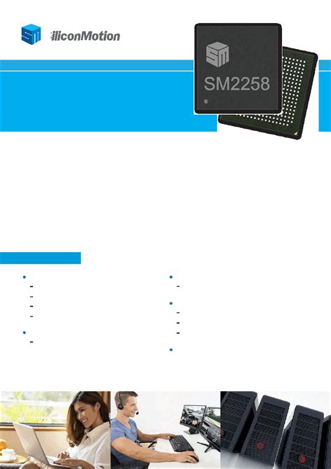 SM2258 datasheet(1/2 Pages) SILICONMOTION | SATA 6Gb/s SSD Controller ...