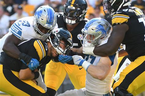 Steelers Offensive Line Is A Work In Progress In The Win Over Detroit