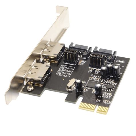 Pci E To Ports Sata Esata Pcie Sata Gbps Pci E Adapter