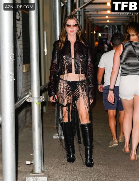Julia Fox Sexy Seen Flaunting Her Hot Figure Wearing A Revealing Outfit In New York City Aznude