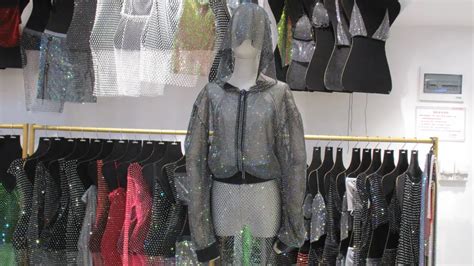 A Summer Crystal Rhinestone Bra Front Chain Sexy Women S Shining Jewelry Bikini For