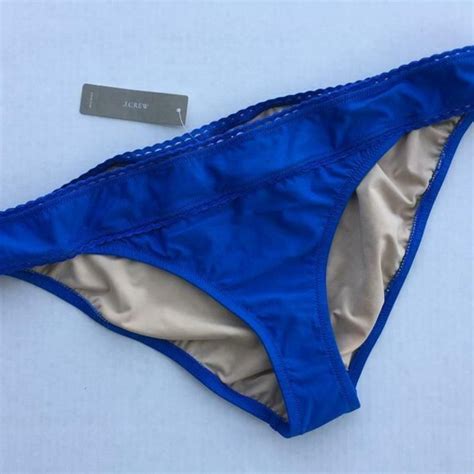 J Crew Swim Jcrew Scalloped Hipster Bikini Bottom C Poshmark
