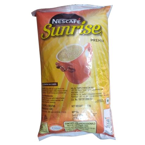 Kg Nescafe Sunrise Coffee Premix At Rs Pack Nescafe Sunrise