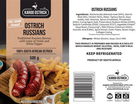 Karoo Ostrich - Ostrich Meat | Buy Ostrich Meat Online