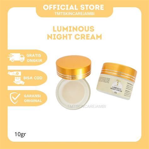 Jual Luminous Night Cream Tmt Skincare Shopee Indonesia