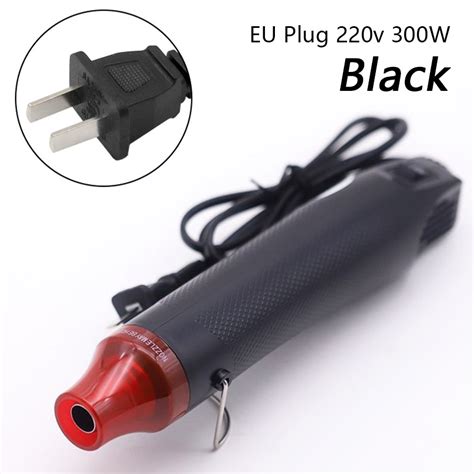 V W Hot Air Heat Gun Mini Dly Hand Tool For Heat Shrink Sheet Embossing Powder Rubber