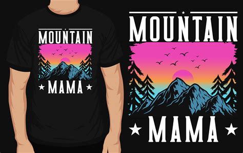 Mountain Mama Graphic by Creative Tshirt Designer · Creative Fabrica