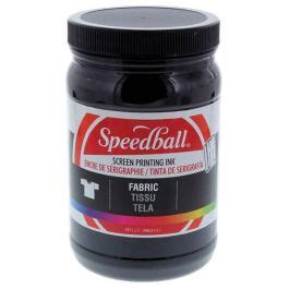 Speedball Acrylic Screen Printing Ink Oz Jar Black Jerry S Artarama