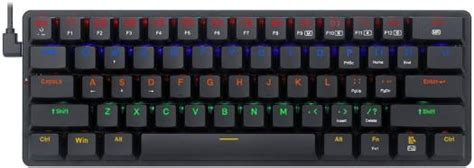 Redragon Elise Pro K P KBS Mechanical Keyboard Blue Key Switches Hot Swappable Tri Mode