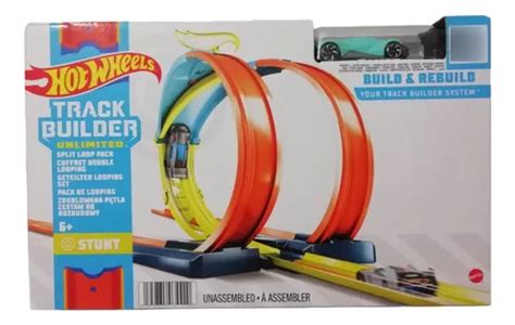 Hot Wheels Track Bulder Pista Pack De Looping Stunt Envío gratis