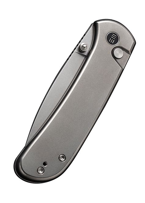 knife qubit titanium satin folding knife battle merchant