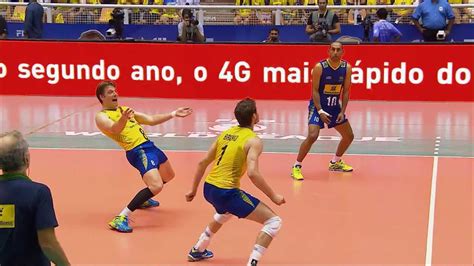 Vídeo Globo exibe Brasil x Irã pela Liga Mundial de Vôlei Rede Globo