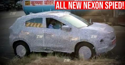 Tata Nexon Spied Testing New Design Features And Powerplants