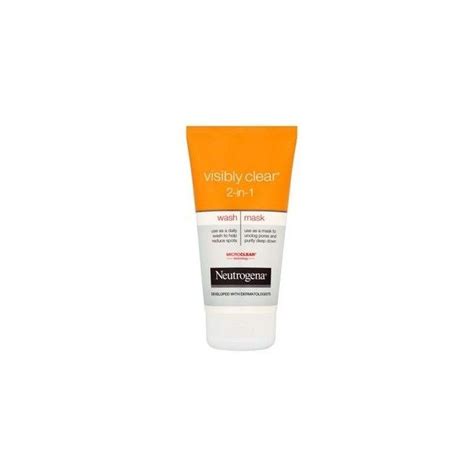 Neutrogena Visibly 2in1 Face Wash Mask 150ml Neutrogena £249 Via