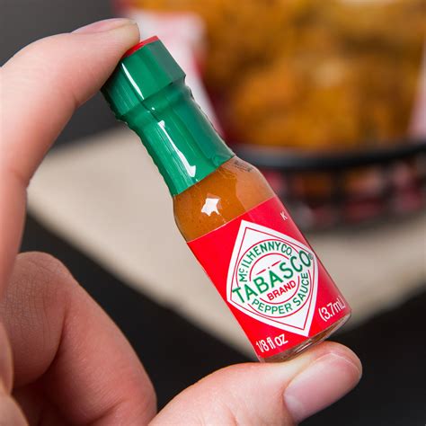 Mini TABASCO® Bottles, .125 oz. Bottles - 144/Case