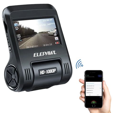 Elepawl HD 1080P Автомобильная камера для вождения видео регистратор ...