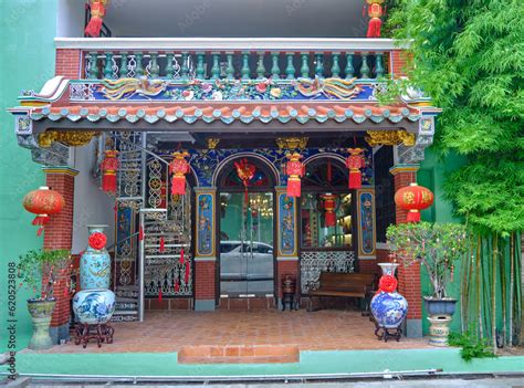 Ancient Traditional Peranakan Nyonya Resident In Penang The Culture Of