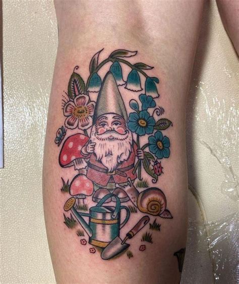 30 Unique Gnome Tattoos You Can Copy Xuzinuo Page 5