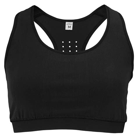 Adidas Women S Techfit Sports Bra Black Walmart