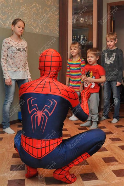 Аниматор Человек паук - заказать на детский праздник, день рождения ...