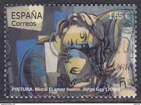 Oblit R S Ed Pintura Mural El Amor Nuevo Jorge Gay Usado