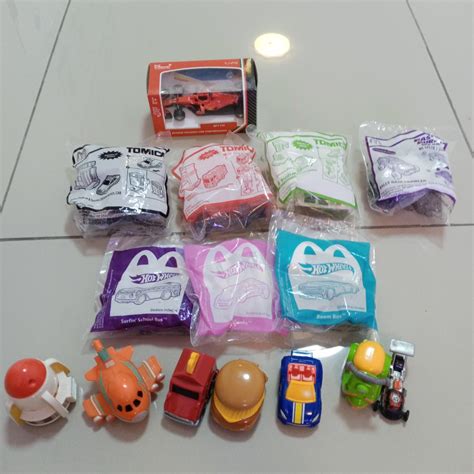 McD Happy Meal Toys Tomica Hot Wheels Shell Hobbies Toys Toys Games On Carousell