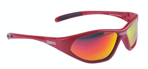 Очки велосипедные спортивные солнцезащитные, детские красная оправа ...