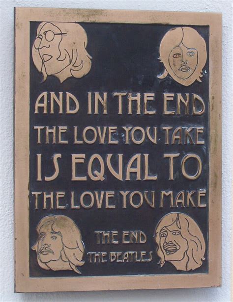 The End Beatles Lyrics